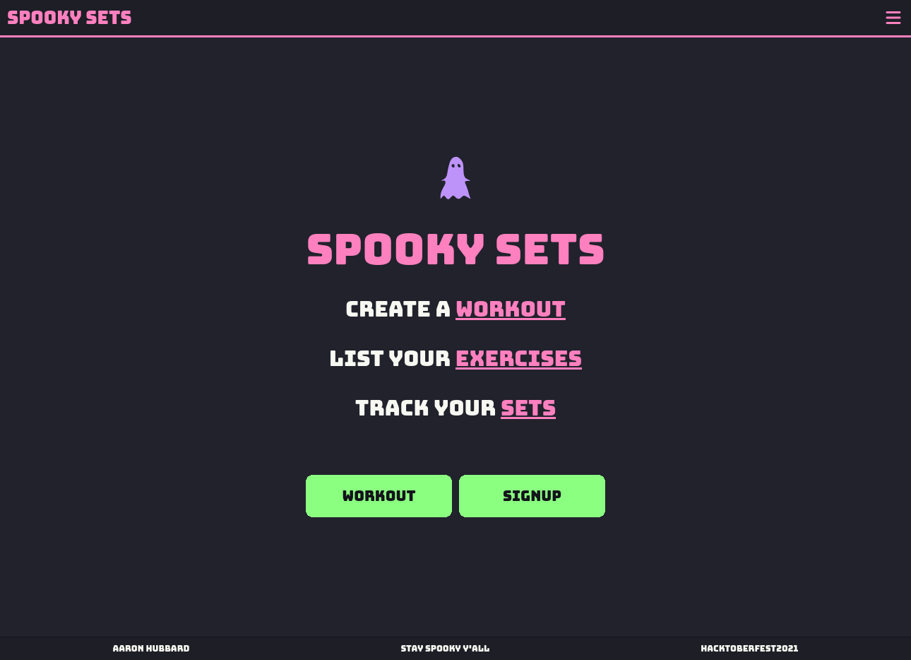 screenshot of project